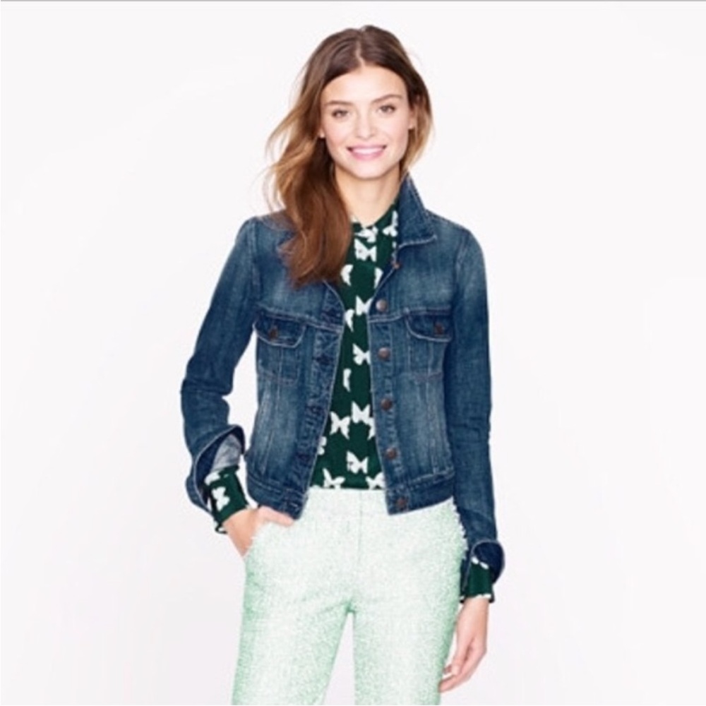 J.Crew XS denim jacket